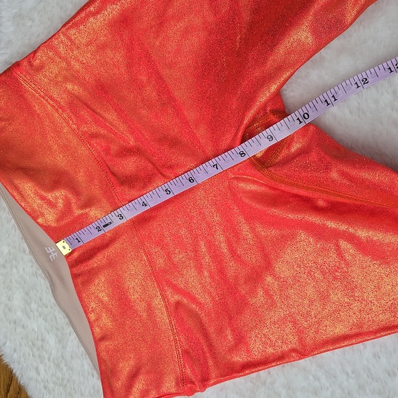 Heroine Sport Orange Athletic Leggings, Womens Medium - Picture 7 of 10